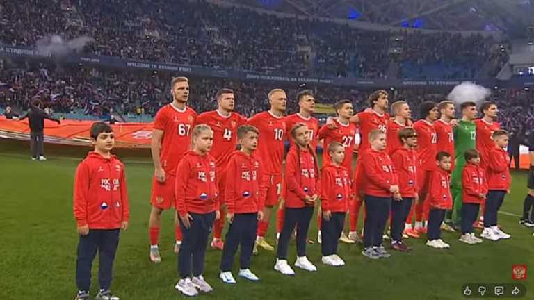 Сборная россии / Скриншот из видео Сборная россии / Скриншот из видео