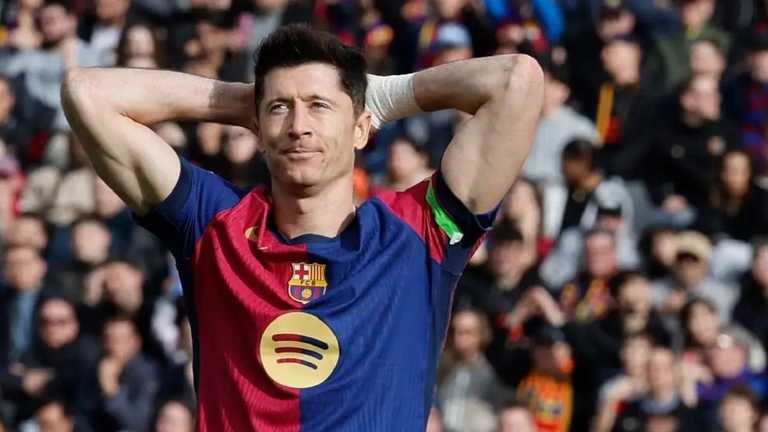 Роберт Левандовски / Фото EFE Роберт Левандовски / Фото EFE