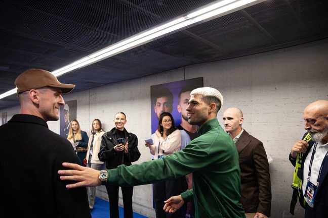 Милик и Алькарас / Фото ATP