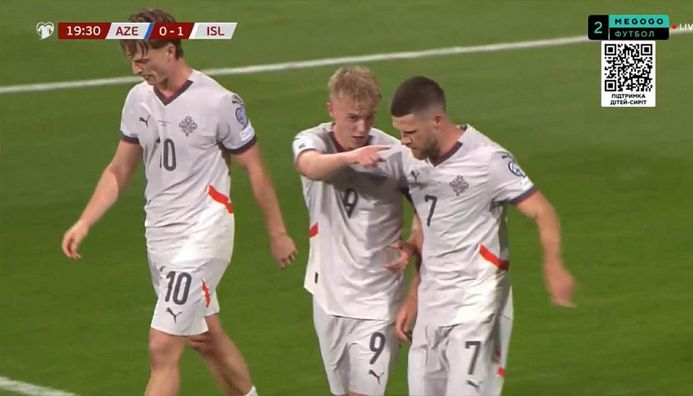 Ісландія обіграла Азербайджан у битві суперників України та ускладнила завдання підопічним Реброва Ісландія обіграла Азербайджан у битві суперників України та ускладнила завдання підопічним Реброва
