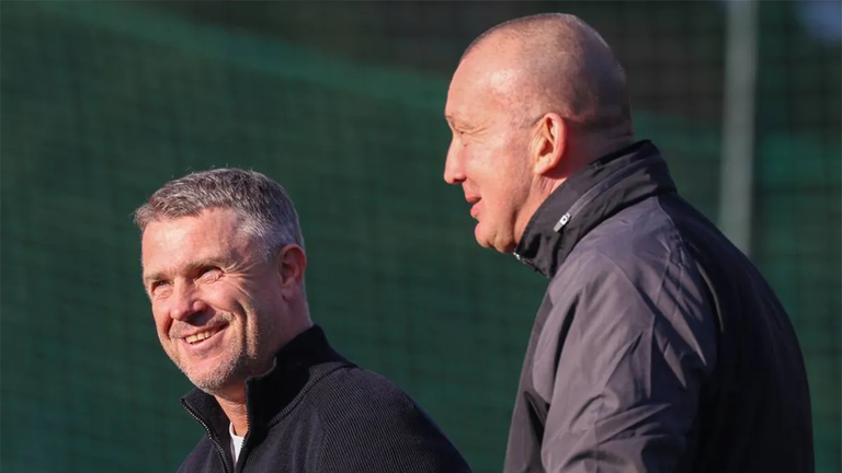 Ребров и Григорчук / Фото из открытых источников