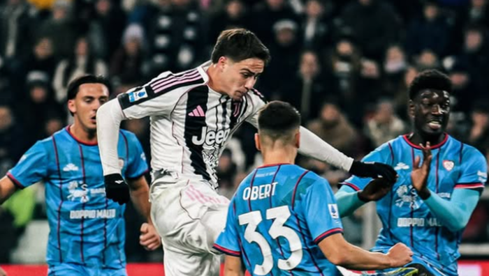 Ювентус за тайм обыграл Кальяри с дублем Йылдиза и прервал безвыигрышную серию Ювентус за тайм обыграл Кальяри с дублем Йылдиза и прервал безвыигрышную серию