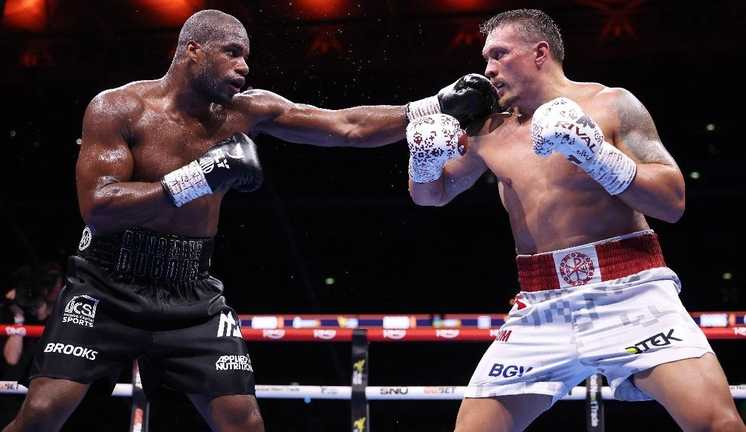 Дюбуа і Усик / Фото Getty Images