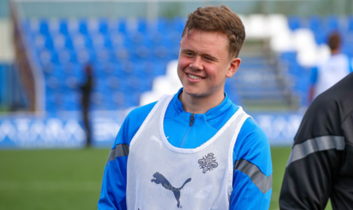 Эгерт Арон Гудмундссон / Фото Fótbolti.net - Hafliði Breiðfjörður Эгерт Арон Гудмундссон / Фото Fótbolti.net - Hafliði Breiðfjörður