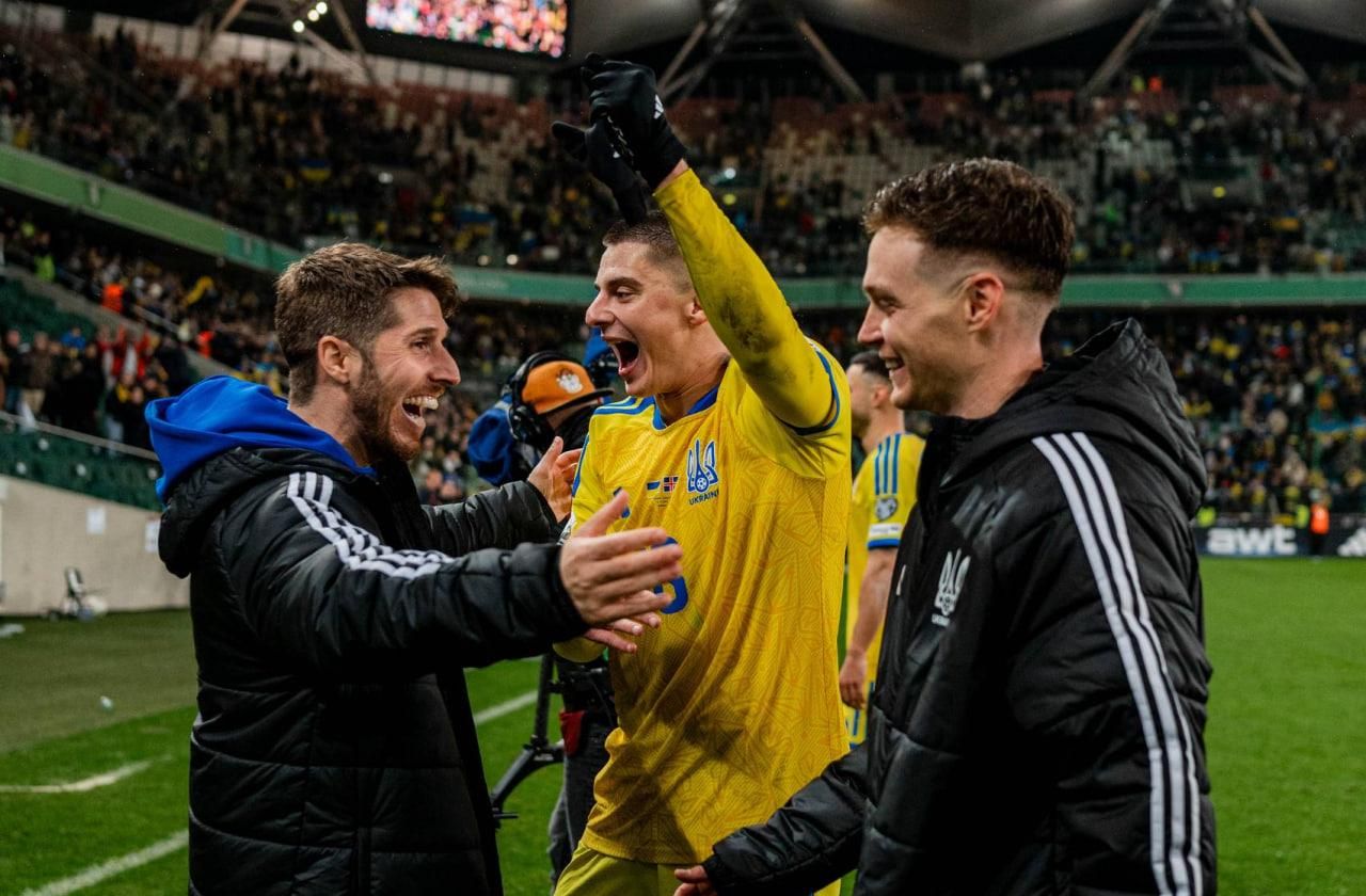 Віталій Миколенко і Віктор Циганков / Фото УАФ