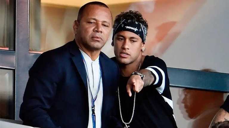 Неймар с отцом / Globo