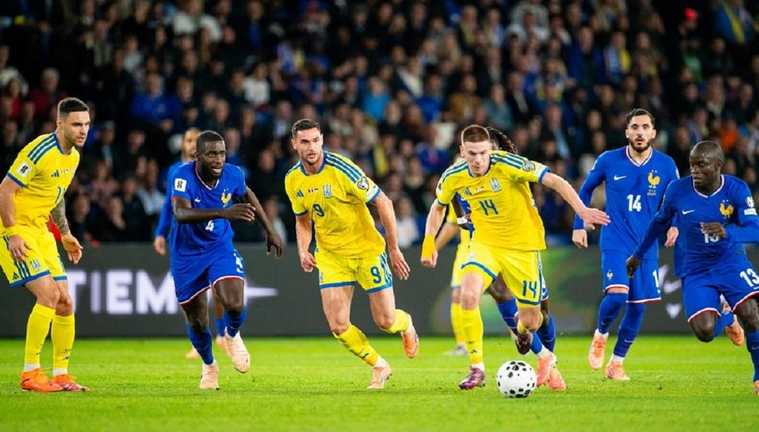 Україна програла Франції / Фото Дан Балашов