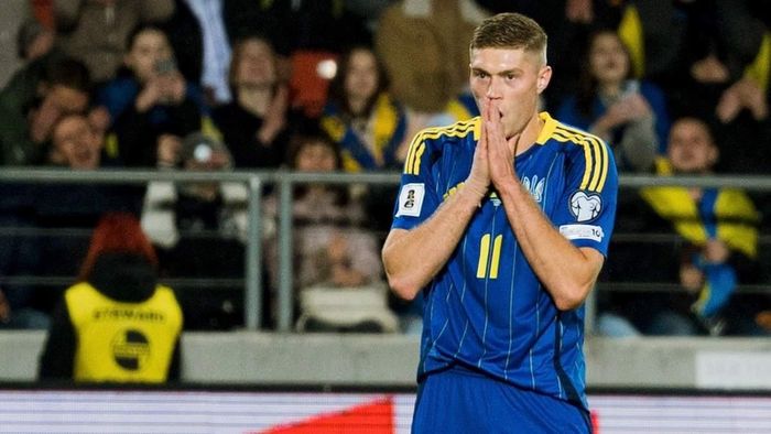 Довбик офіційно пропустить вирішальні матчі України у відборі ЧС-2026 – УАФ озвучила причину