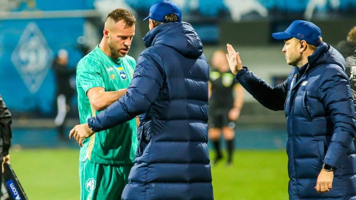 Ярмоленко с Шовковским и Гусевым / фото: ФК Динамо