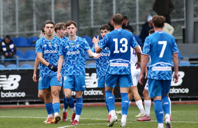 Гравці Динамо U-19 / Фото ФК Динамо