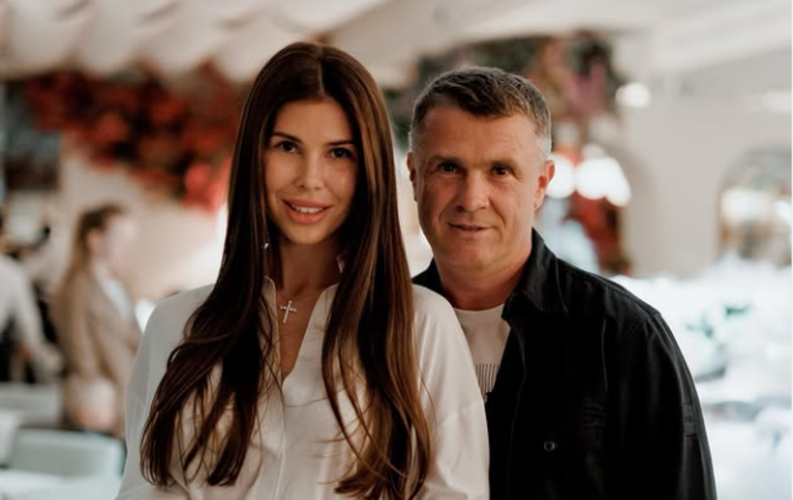 Сергей Ребров с женой / instagram.com/annarebrova31/