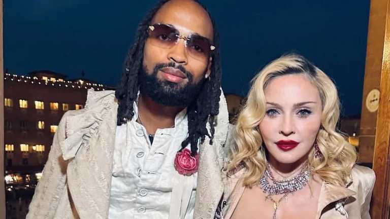 Мадонна і Акім Морріс / Фото з відкритих джерел Мадонна і Акім Морріс / Фото з відкритих джерел