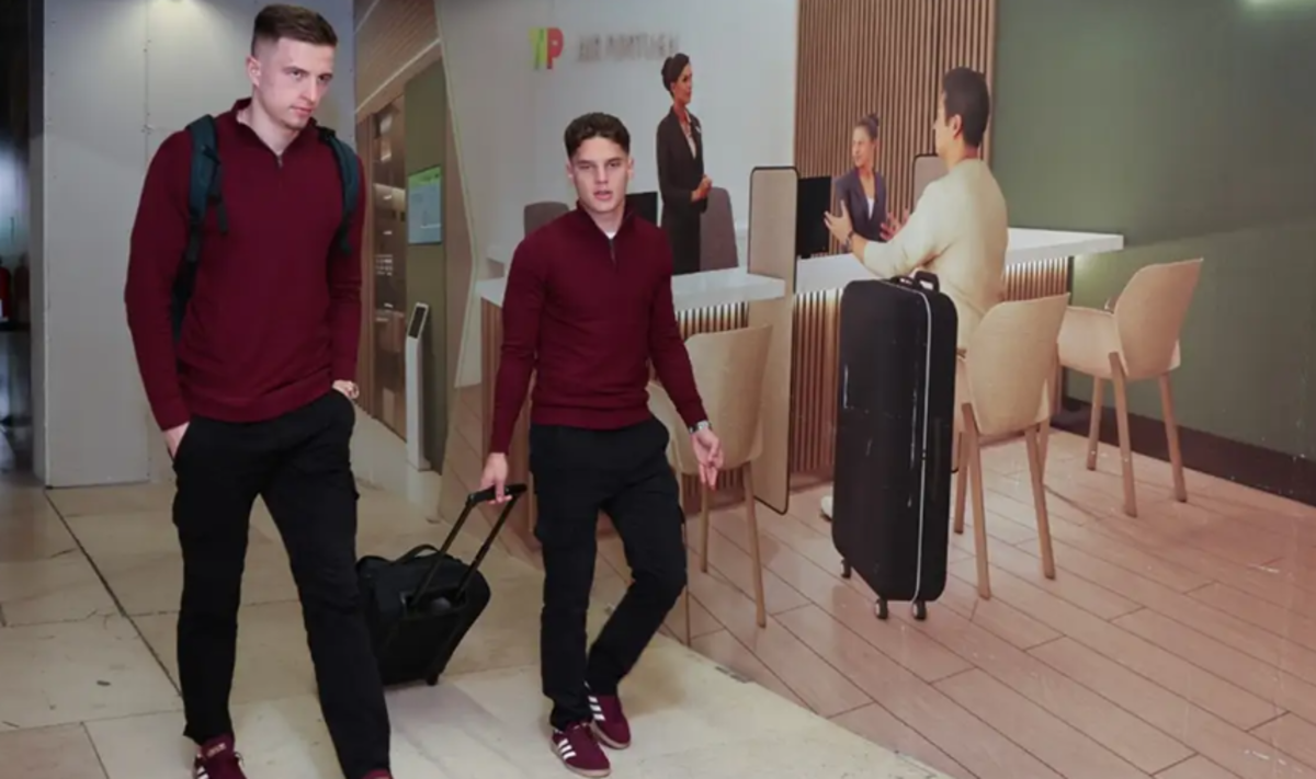 Анатолій Трубін та Георгій Судаков / фото: ФК Бенфіка