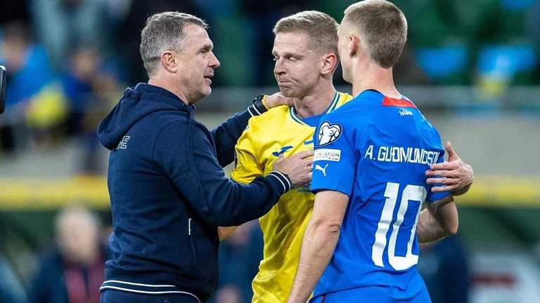 Сергій Ребров і Олександр Зінченко / Photo by Andrzej Iwanczuk/NurPhoto via Getty Images 