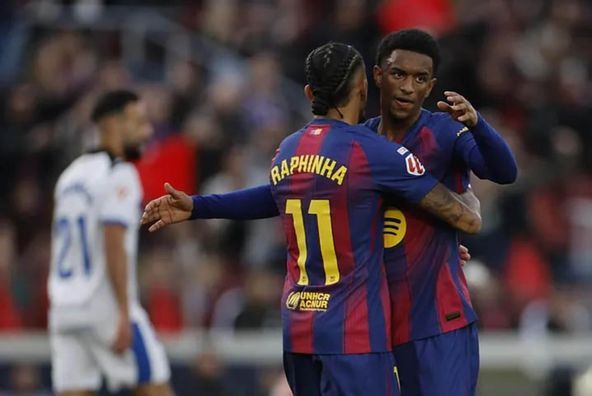 Барселона пропустила на 1 хвилині, але закамбечила проти Алавеса і піднялась на вершину Ла Ліги – у Ямаля гол+пас