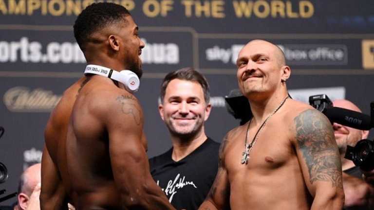 Джошуа і Усик / Getty Images Джошуа і Усик / Getty Images