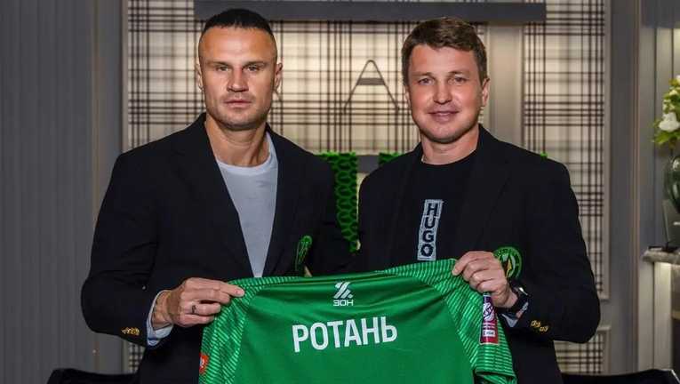 Шевчук та Ротань / фото: ФК Полісся