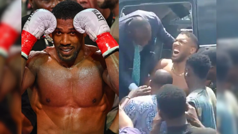 Энтони Джошуа / Коллаж из открытых источников Энтони Джошуа / Коллаж из открытых источников