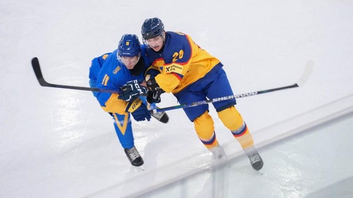 Украина с голом 17-летнего дебютанта во второй раз победила Румынию в Европейском кубке наций по хоккею