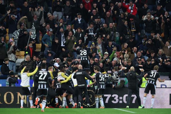 Наполі несподівано програв Удінезе і залишився другим в Серії А – екс-суперник Динамо знову зганьбився