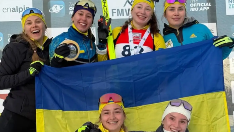 Женская сборная Украины / фото: Федерация биатлона Украины Женская сборная Украины / фото: Федерация биатлона Украины