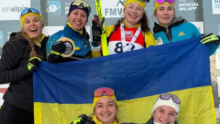 Женская сборная Украины / фото: Федерация биатлона Украины