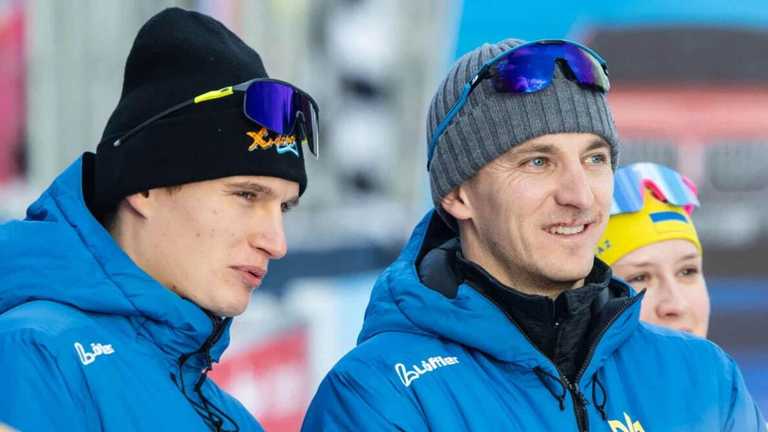 Виталий Мандзин и Дмитрий Пидручный / biathlon.com.ua/Dmytro Yevenko Виталий Мандзин и Дмитрий Пидручный / biathlon.com.ua/Dmytro Yevenko