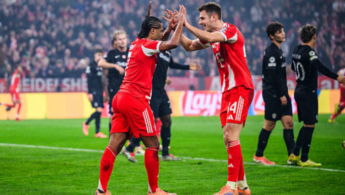 Бавария с автоголом Киммиха одержала волевую победу над Спортингом и вышла в плей-офф ЛЧ Бавария с автоголом Киммиха одержала волевую победу над Спортингом и вышла в плей-офф ЛЧ