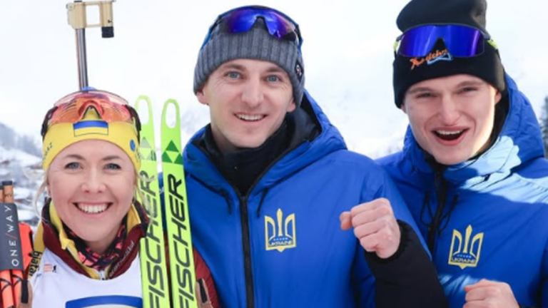 Юлія Джима і Дмитро Підручний /Фото biathlon.com.ua Юлія Джима і Дмитро Підручний /Фото biathlon.com.ua