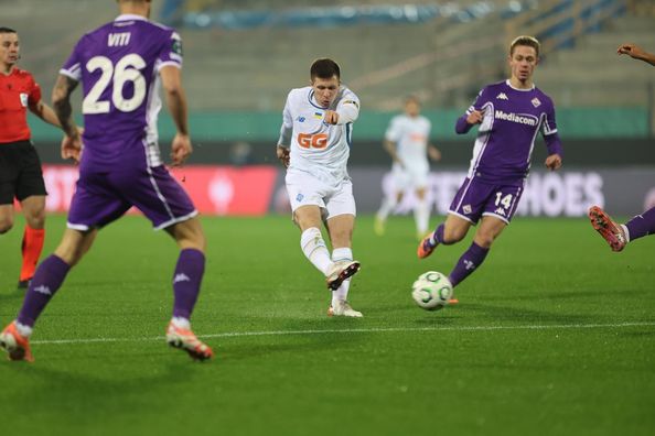 Фіорентина – Динамо – 2:1 – відео гармати Михайленка та огляд матчу Ліги конференцій 