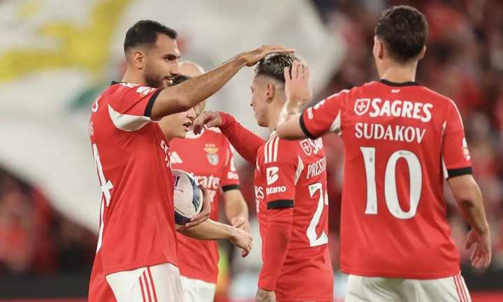 Игроки Бенфики / фото: ФК Бенфика