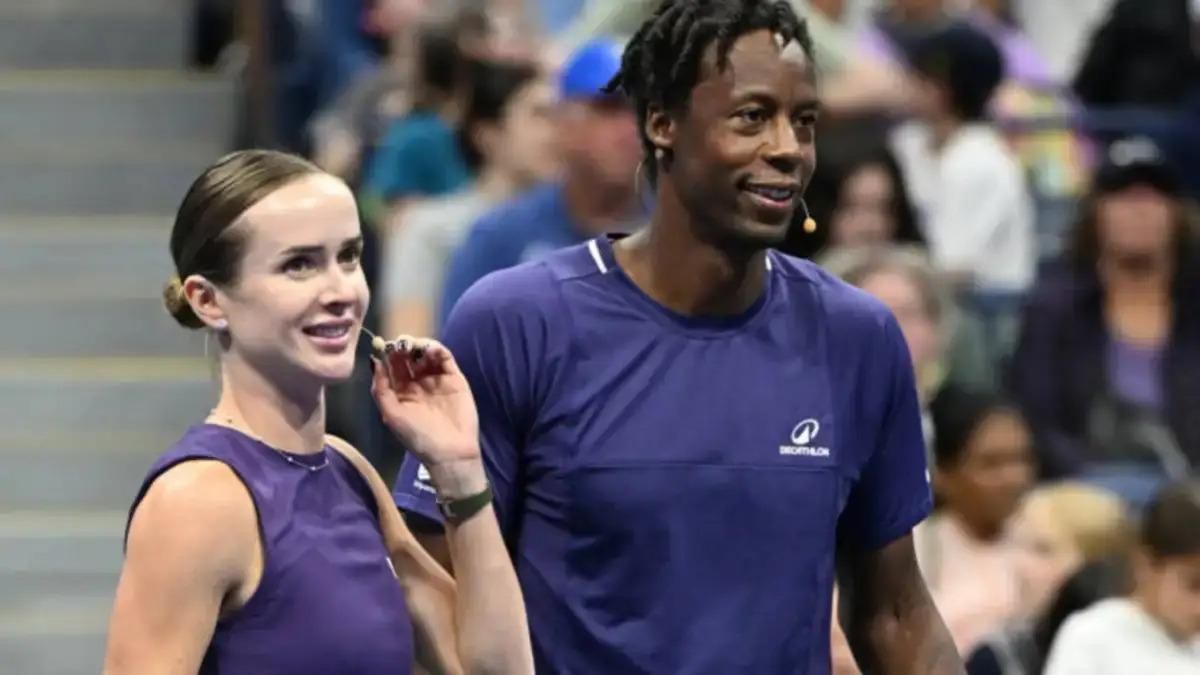 Еліна Світоліна і Гаель Монфіс / Фото IMAGO