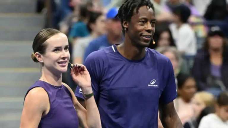 Элина Свитолина и Гаэль Монфис / Фото IMAGO Элина Свитолина и Гаэль Монфис / Фото IMAGO