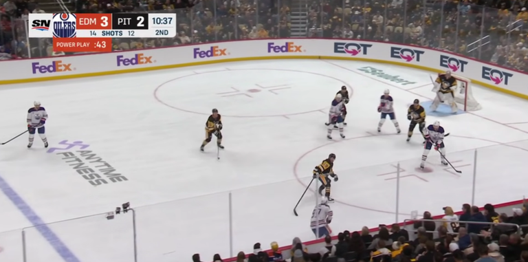 Питтсбург – Эдмонтон / Скриншот