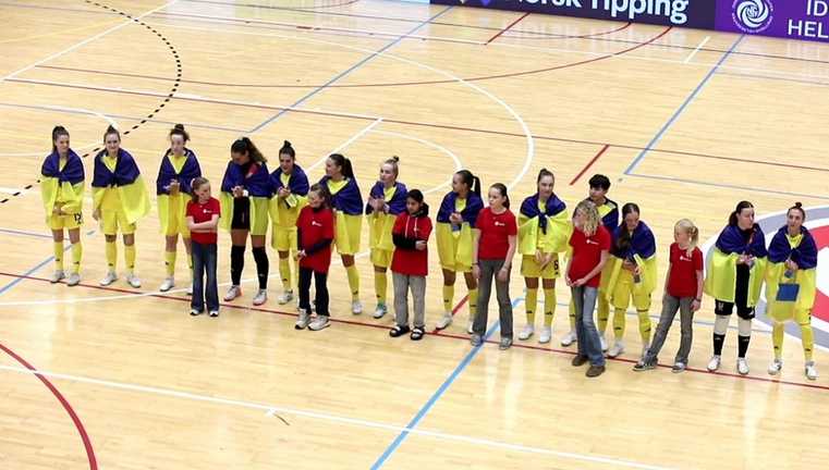 Збірна України з футзалу / Скріншот з відео