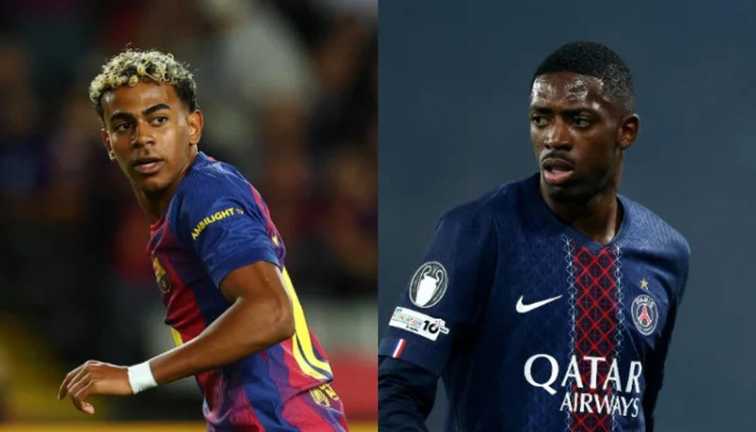 Ямаль и Дембеле / Фото из открытых источников