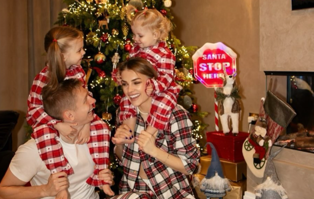 Семейство Зинченко волшебно отпраздновало Рождество в Буковеле – вареники, релакс и снежная сказка