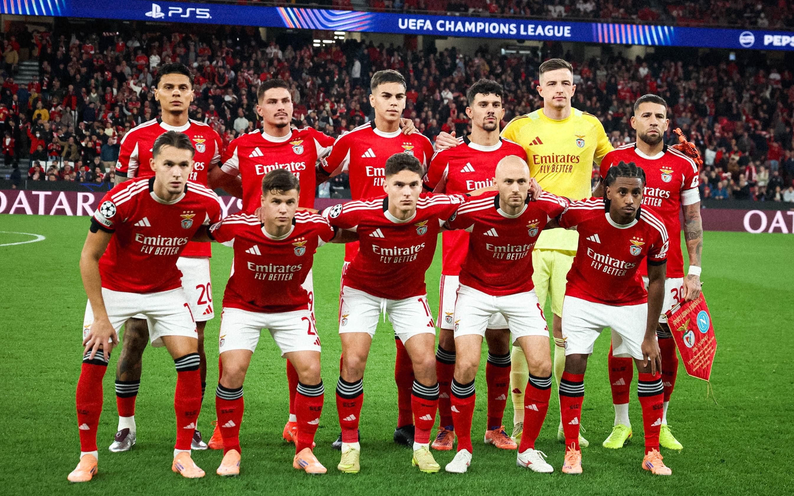 Гравці Бенфіки / Фото прес-служби клубу