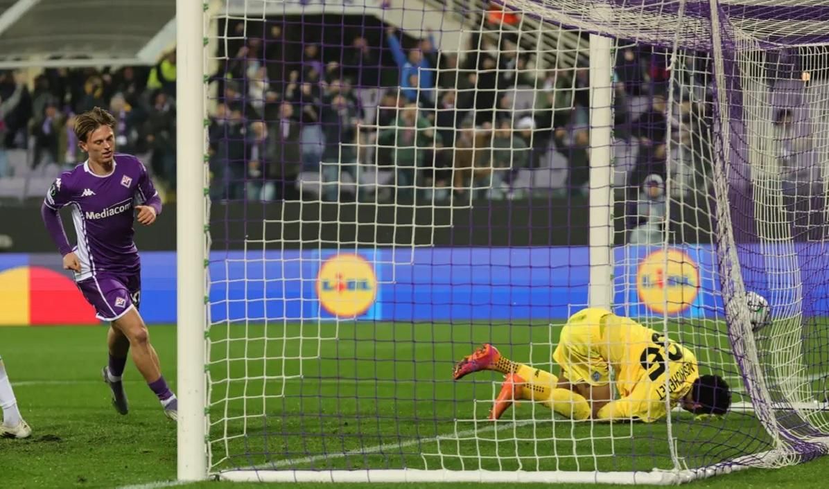 Динамо програло Фіорентинті / Фото Andrea Martini/NurPhoto via Getty Images