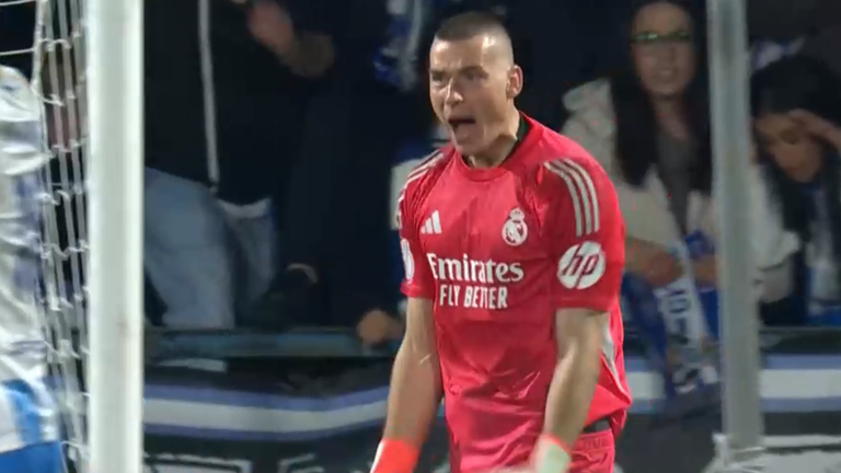 Андрій Лунін / Скріншот Андрій Лунін / Скріншот