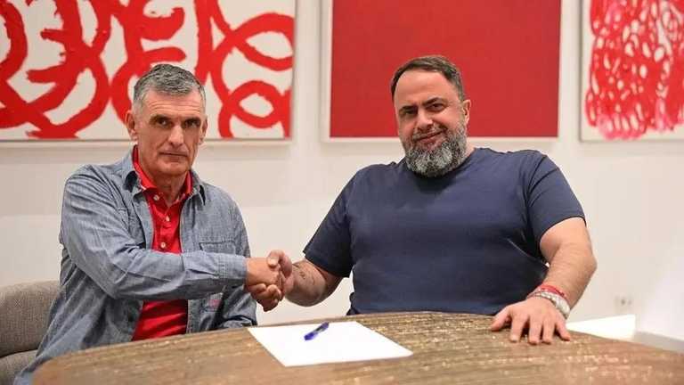 Хосе Луис Мендилибар / Олимпиакос Хосе Луис Мендилибар / Олимпиакос