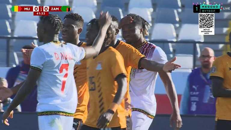 Малі та Замбія розписали нічию / Скріншот з відео Малі та Замбія розписали нічию / Скріншот з відео