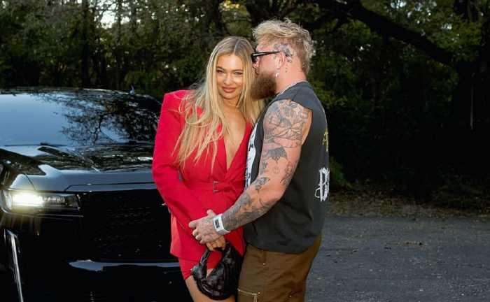 Ютта Лердам і Джейк Пол / Фото Instagram.com/jakepaul