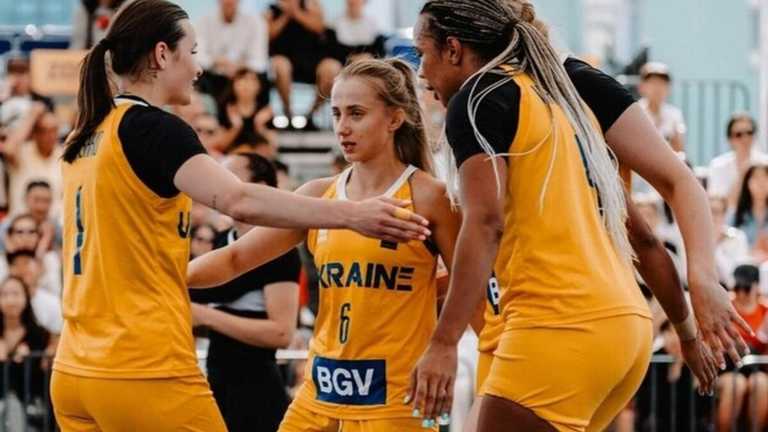Жіноча збірна України з баскетболу 3х3 / Фото ФБУ Жіноча збірна України з баскетболу 3х3 / Фото ФБУ