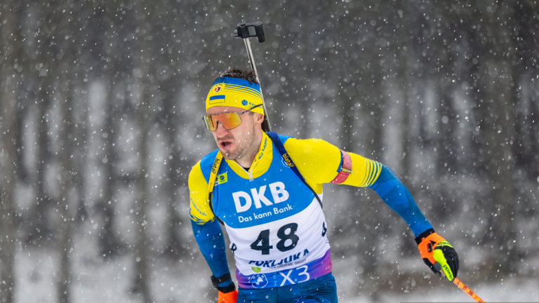 Тарас Лесюк / Фото Biathlon.com.ua Тарас Лесюк / Фото Biathlon.com.ua