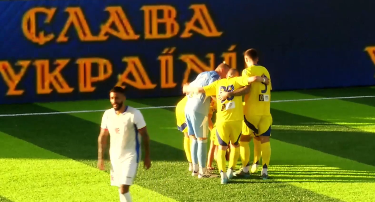 Гравці збірної України / Скріншот