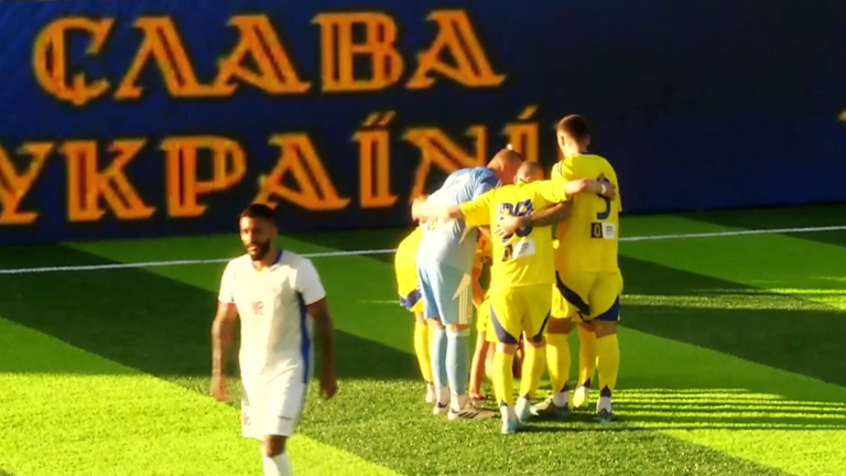 Гравці збірної України / Скріншот Гравці збірної України / Скріншот