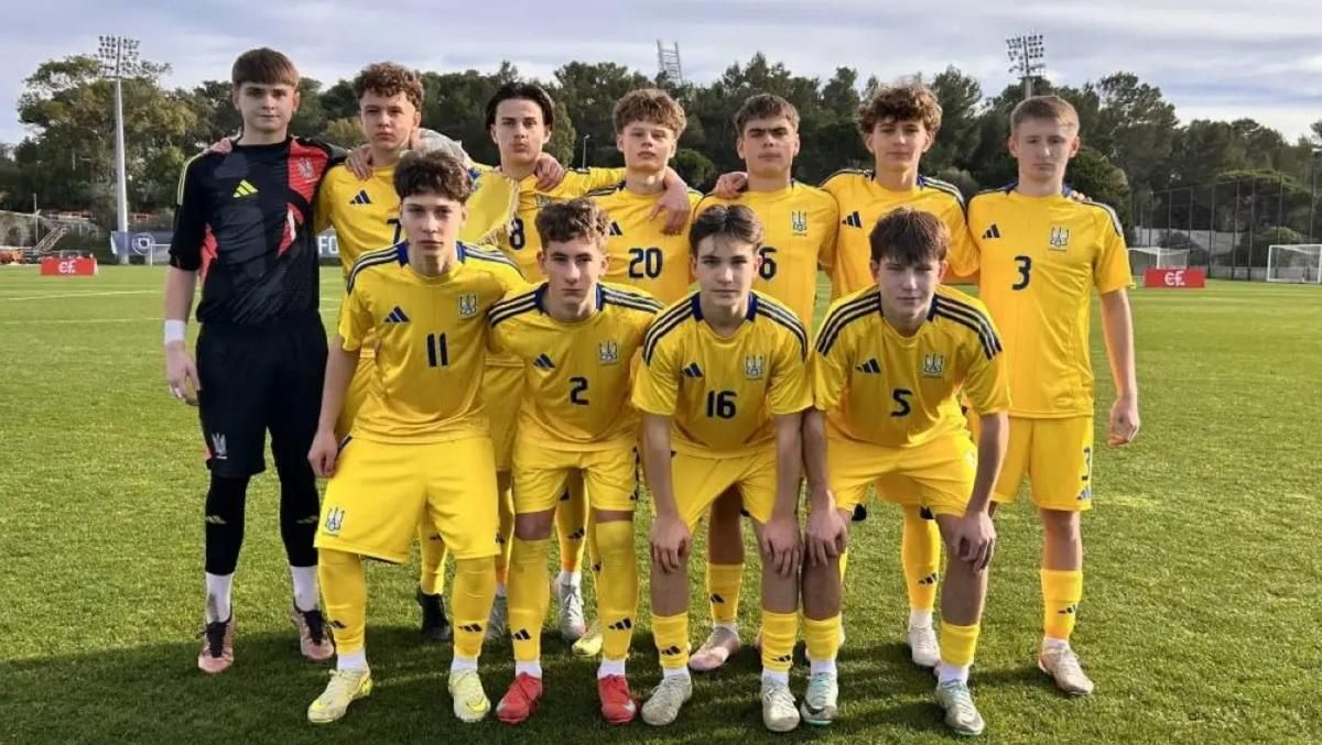 Збірна України U-15 / Фото УАФ