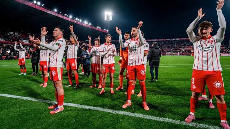 Гравці Жирони / фото: ФК Жирона Гравці Жирони / фото: ФК Жирона