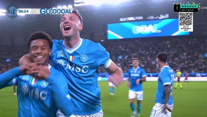 Экс-звезда Шахтера стал главным героем финала Суперкубка Италии – Наполи благодаря его дублю завоевал трофей